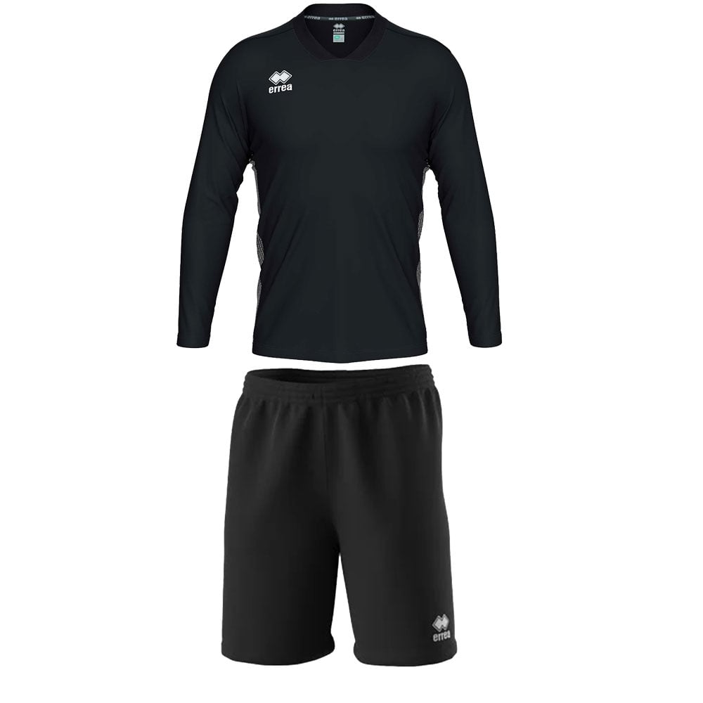 Goalkeeper kit Errea Jerzy, unisex, size M, black