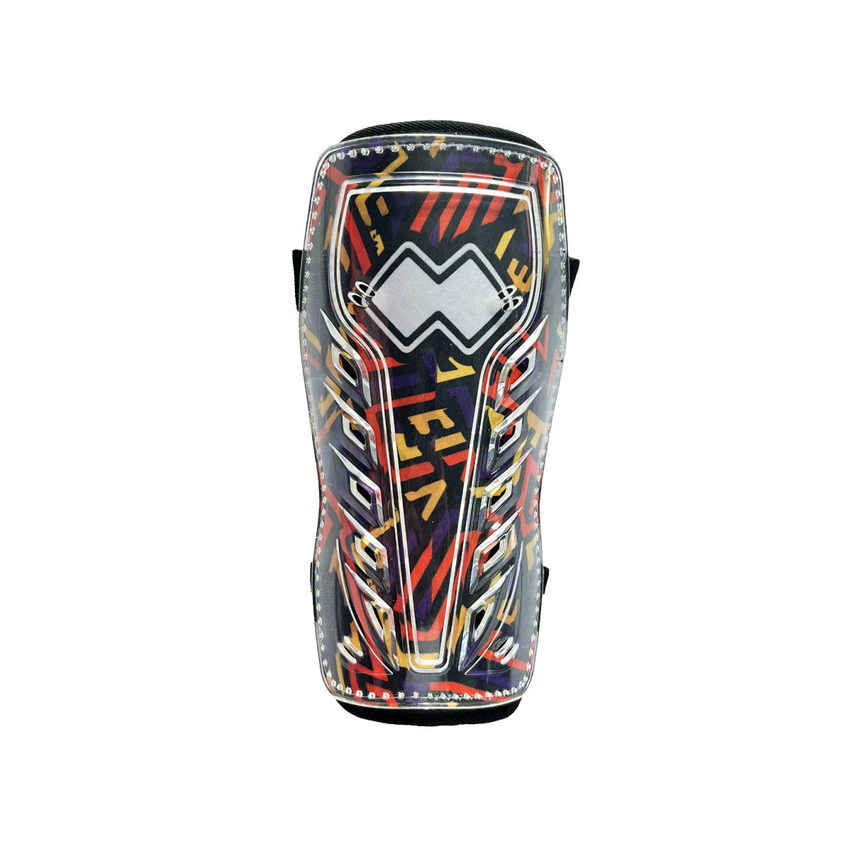 Shin guards Errea, kids, purple-orange