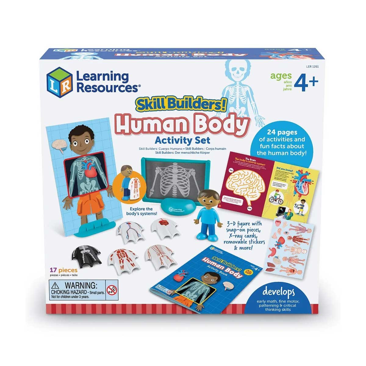 Learning Resources Human body lab set
