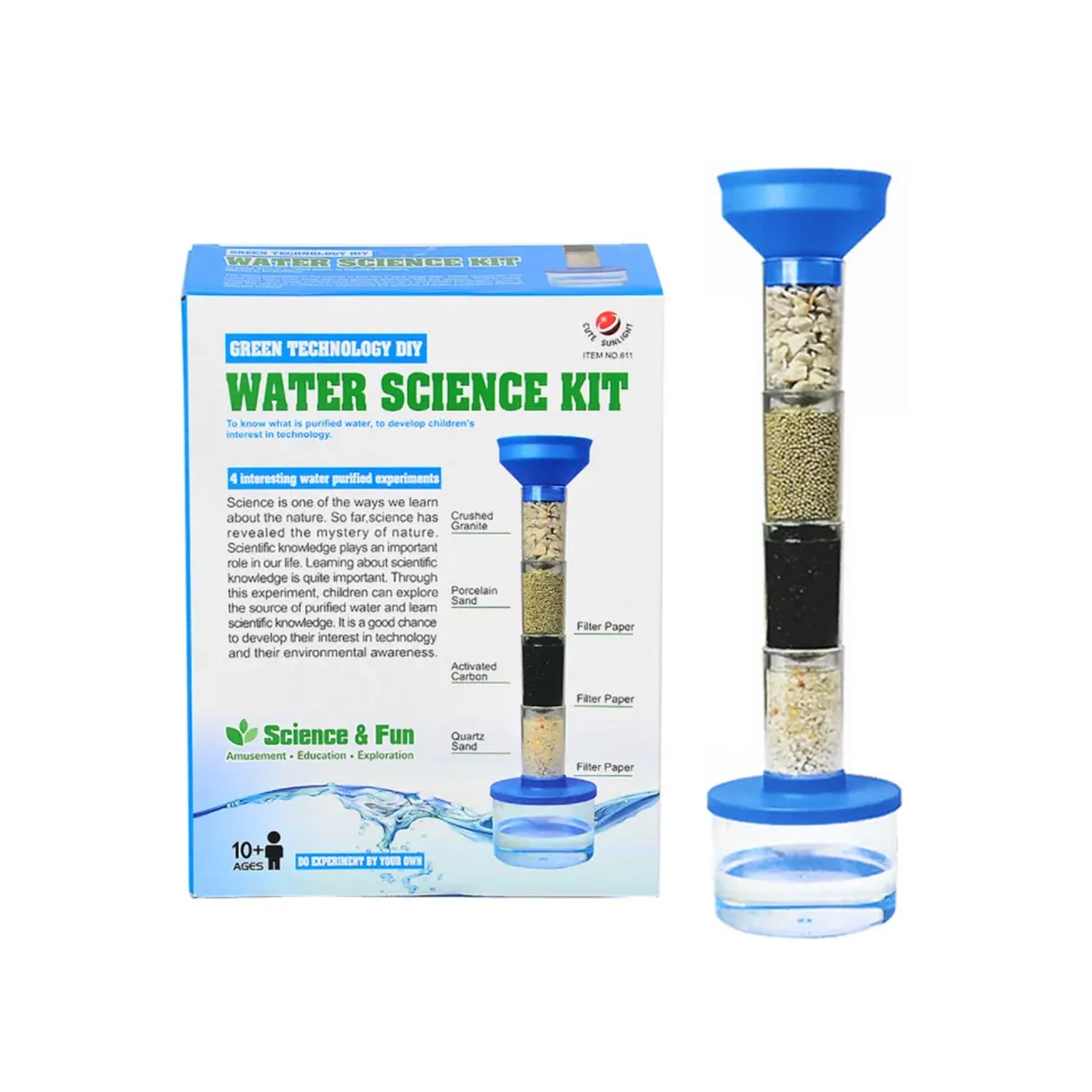 Gelsonlab Water filtration kit
