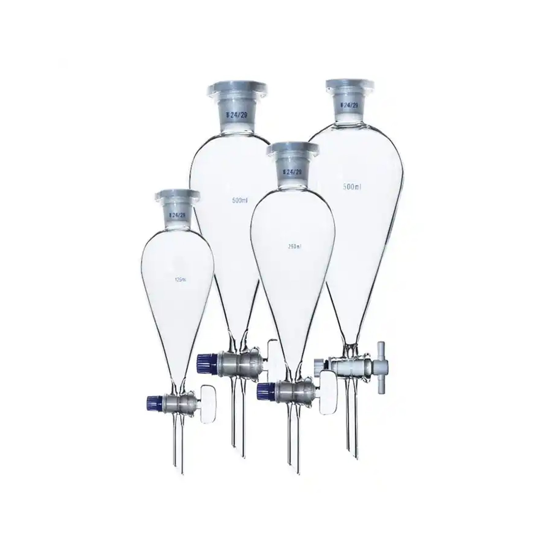 Gelsonlab Separating Funnel, Pear-Shaped, 250 ml