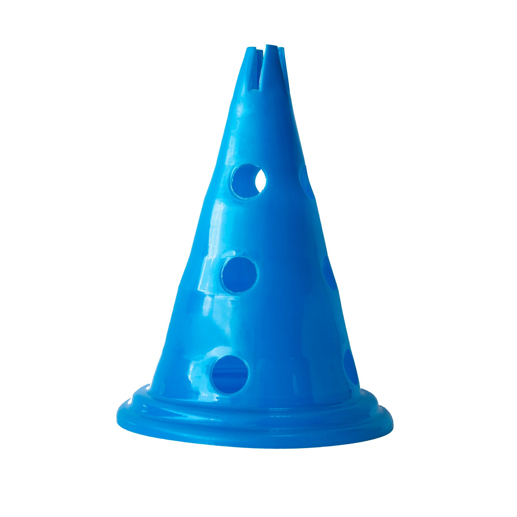 Cone with hole, assorted colors, 30 cm