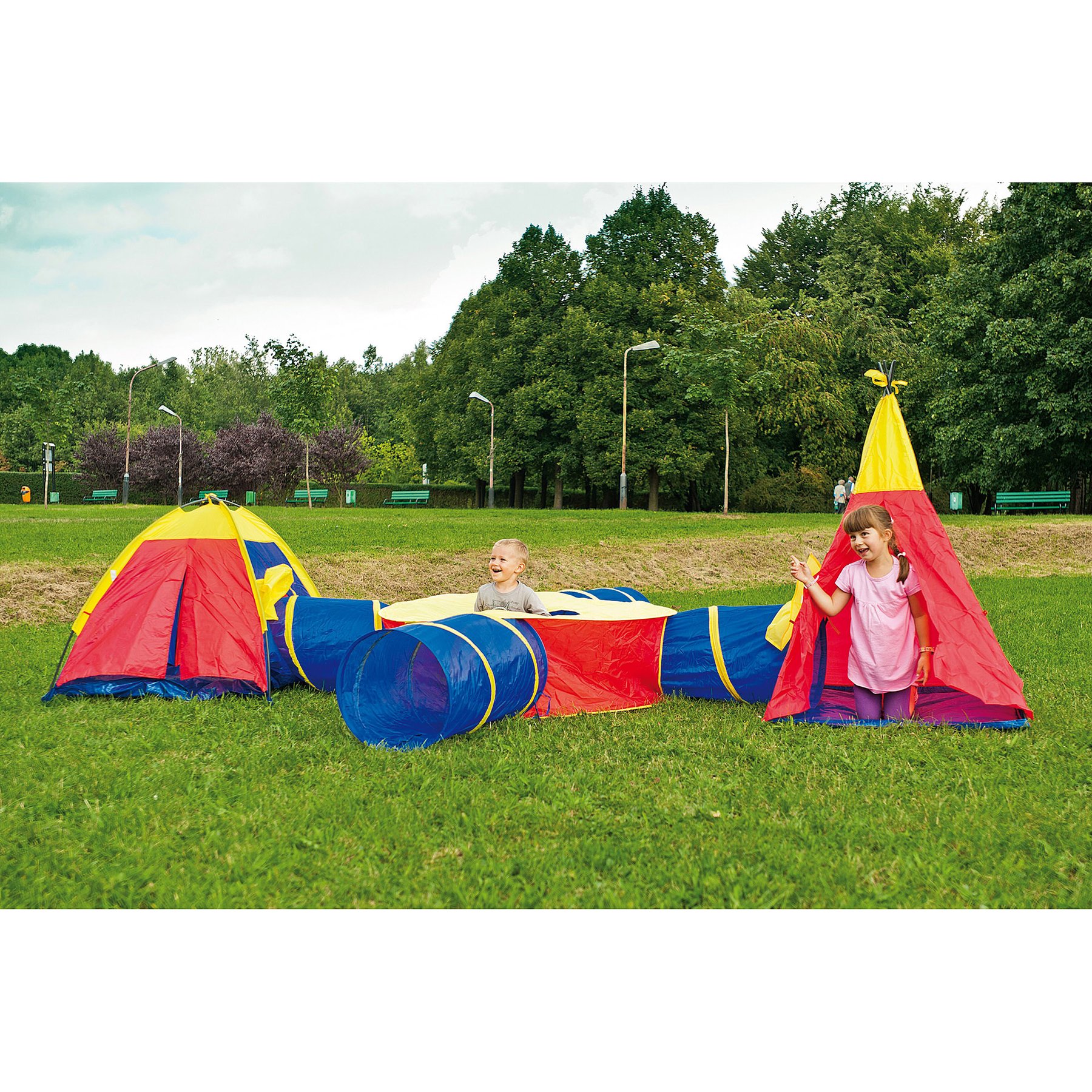 Nowa Szkola Adventure kit, large, with tent, house, ring and 3 tunnels