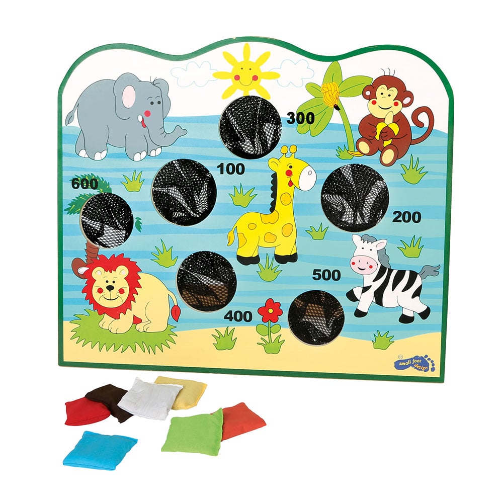 Small Foot Throwing Game Africa, 42 x 17 x 36 cm