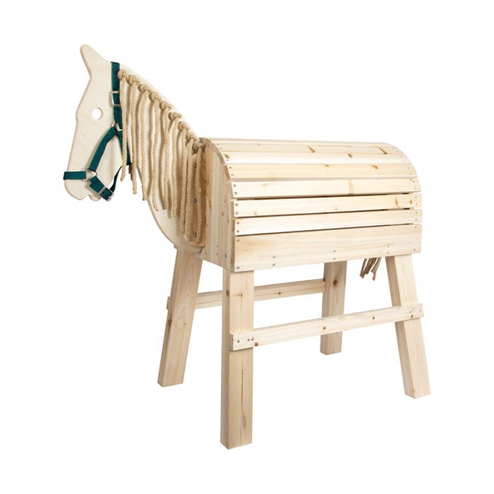 Small Foot Wooden Horse, 111 x 53 x 111 cm