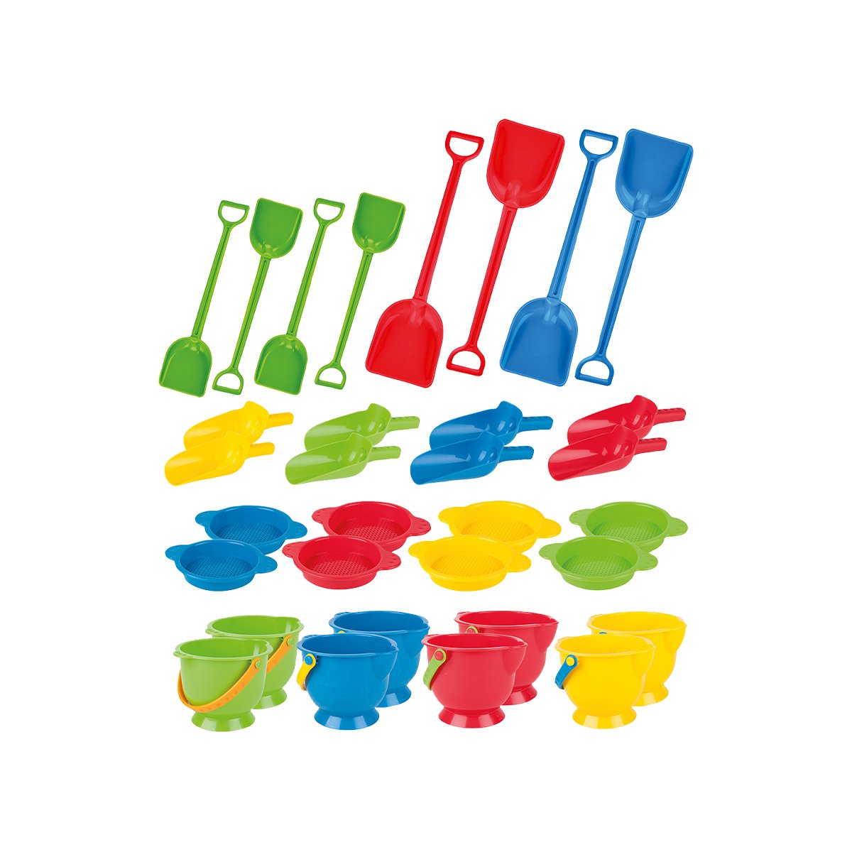Beleduc Sand play set, 32 pieces