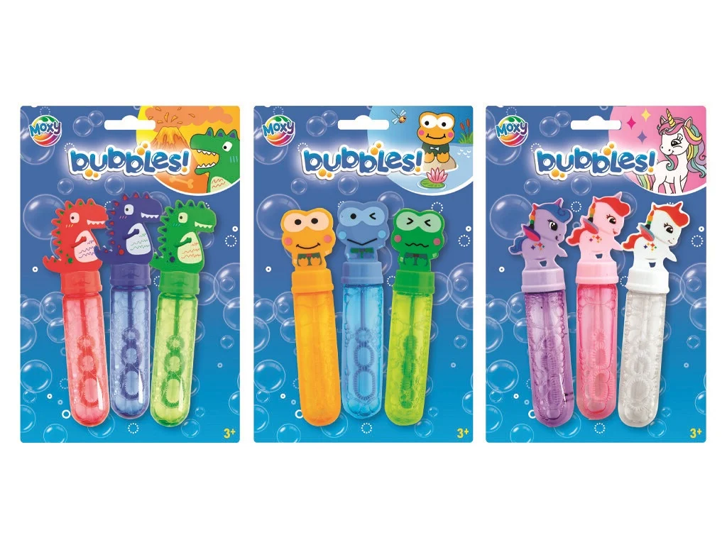Moxy Bubble Sword, mini, 3 x 35 ml, assorted, 48 packs