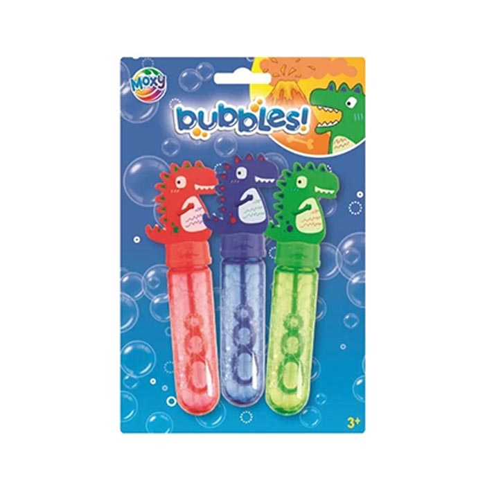 Moxy Bubble sword Dinosaur, mini, 3 x 35 ml