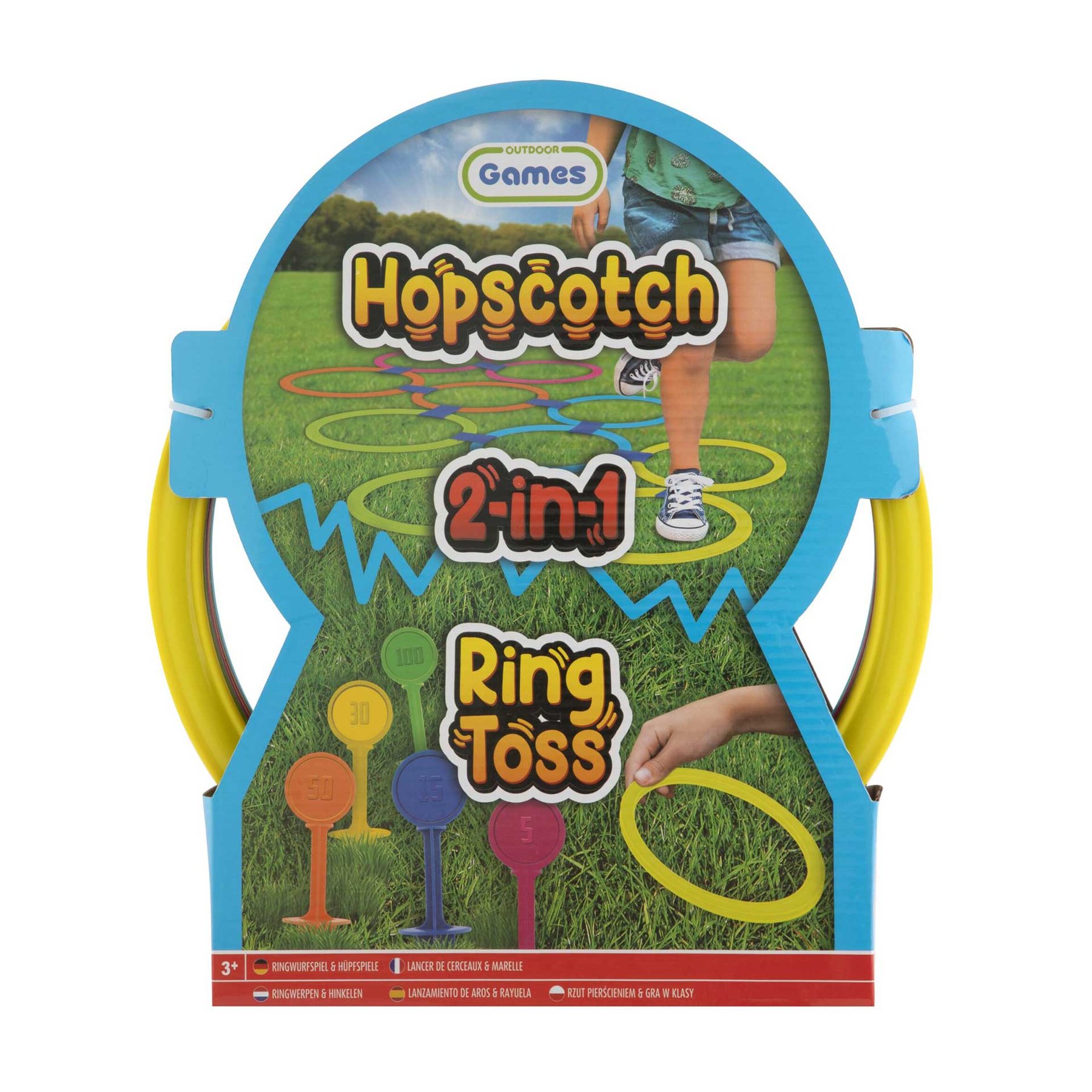 Moxy Game 2 in 1, Target Toss and Checkers