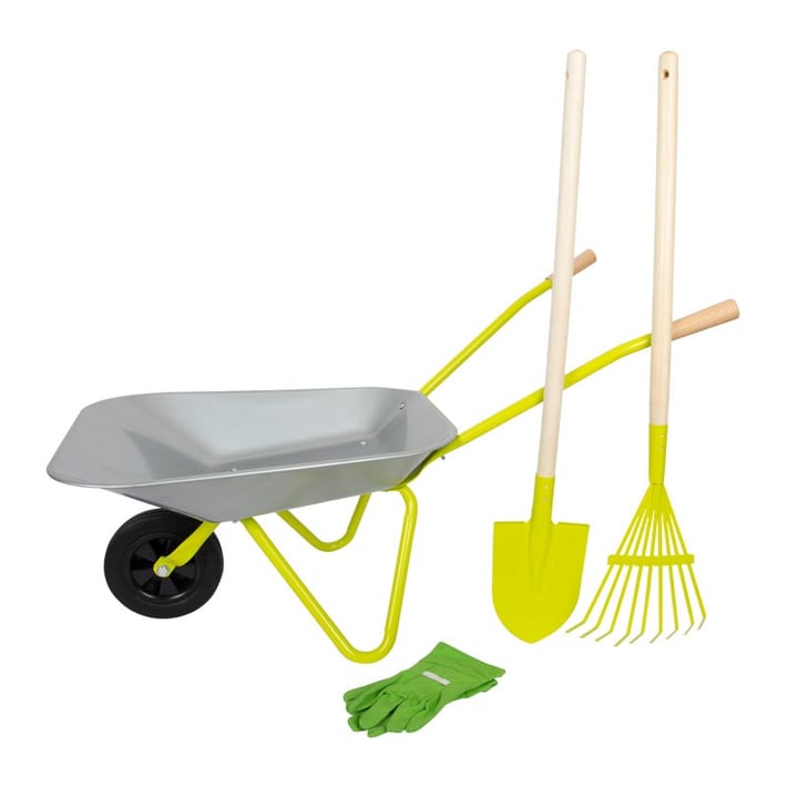 Small Foot Количка с градински инструменти, 790 х 360 х 500 mm