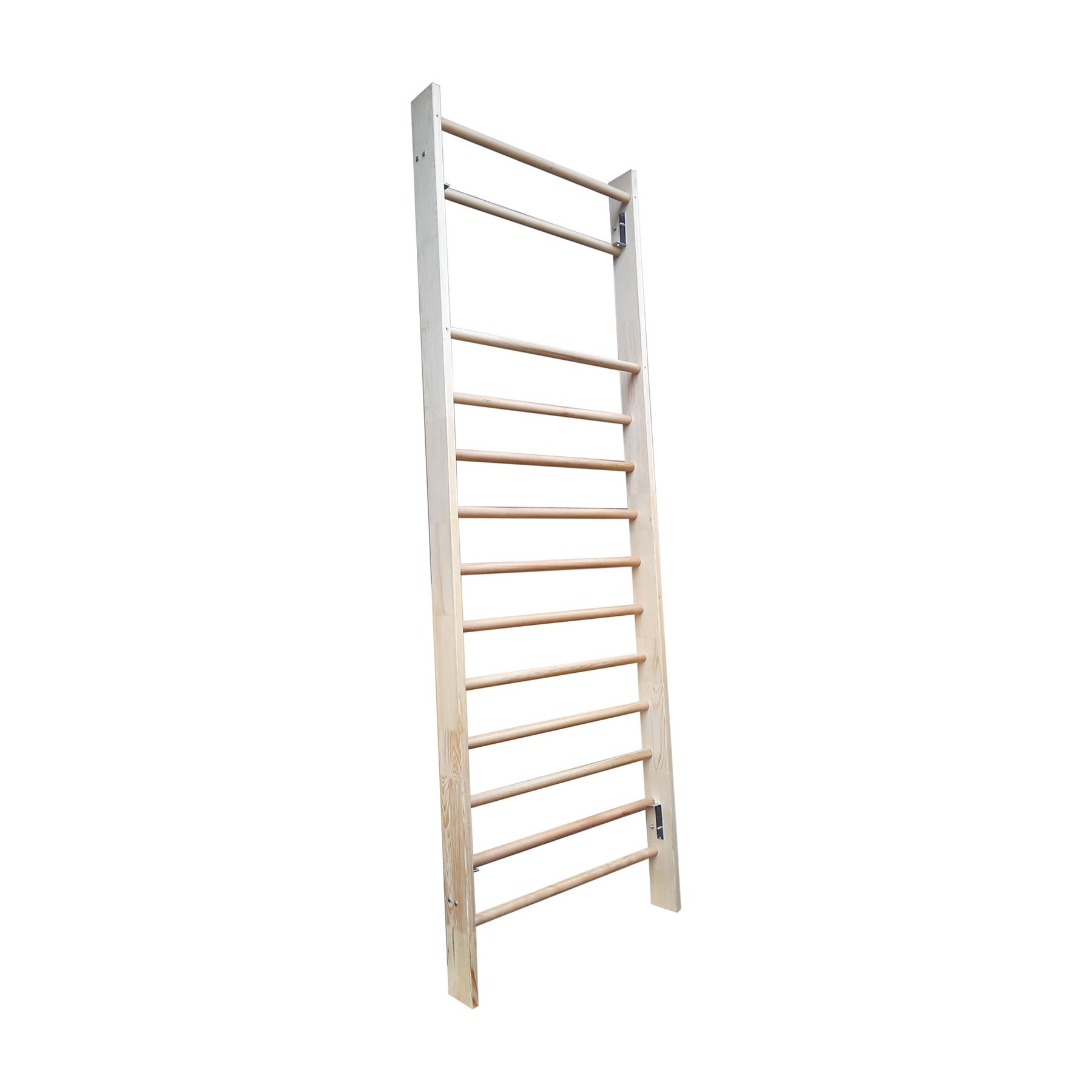 Wall Bars, solid with beech rungs, 250 x 92 cm