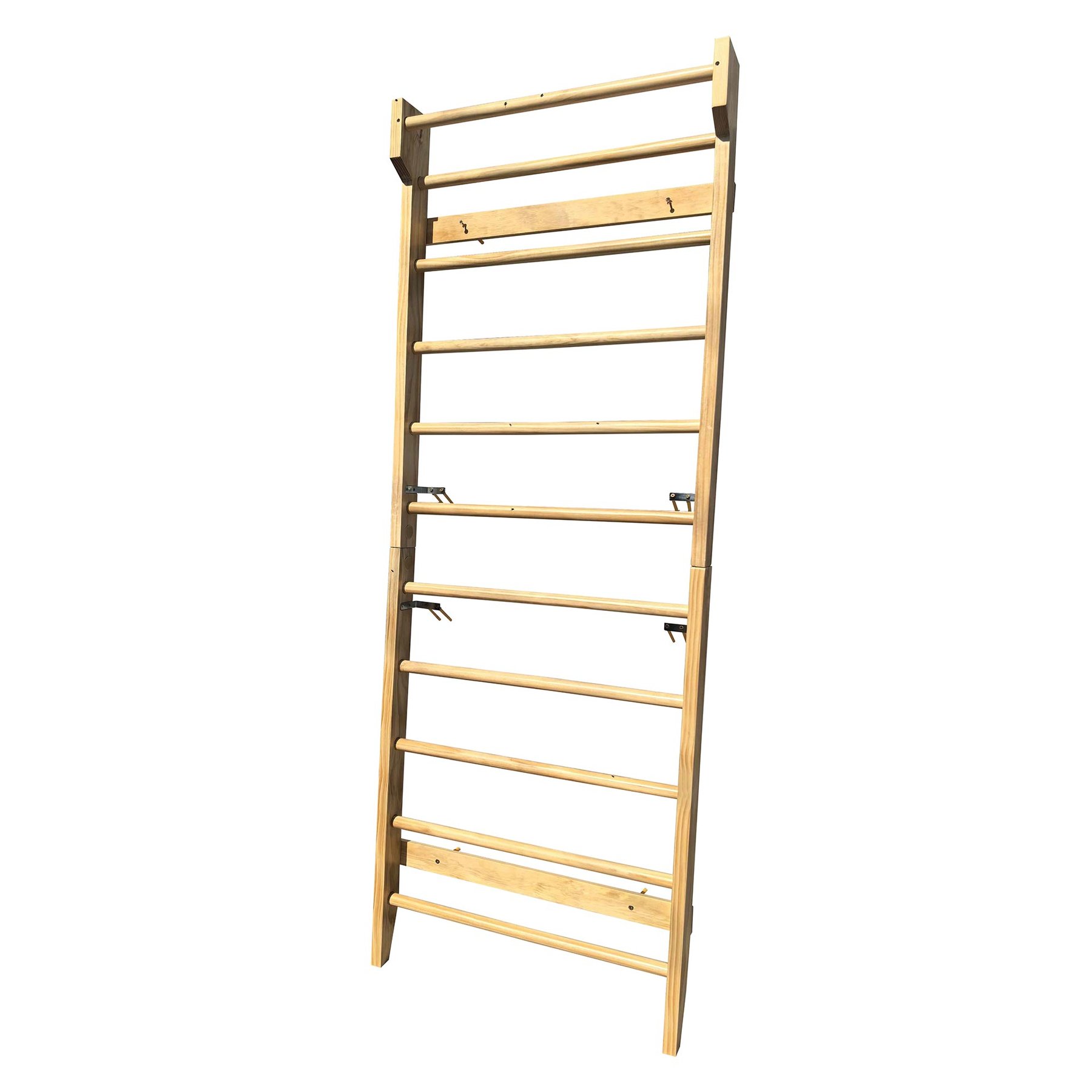 Swedish wall, wooden, 85 x 14 x 230 cm