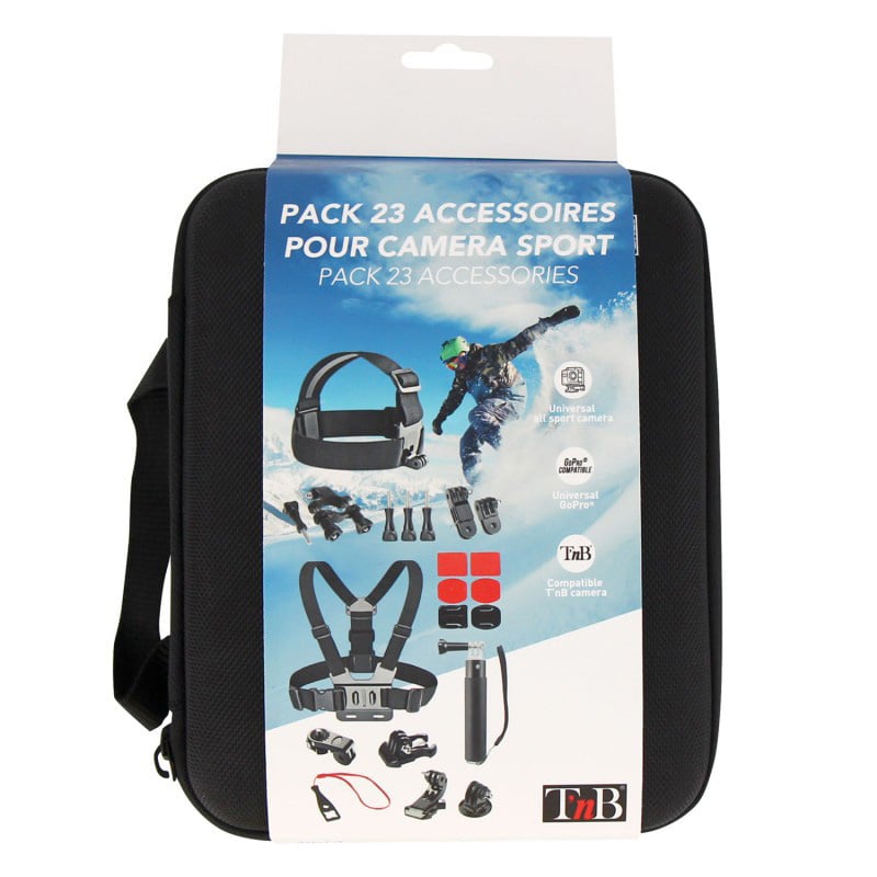 TNB Accessories for action camera Sport, 23 pcs