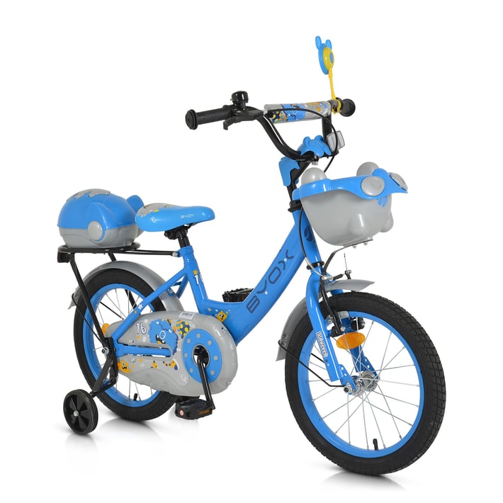 Byox Велосипед, 16'', детски, син