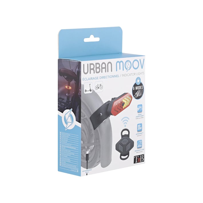 TNB Bicycle Turn Signal Urban Moov, with controller