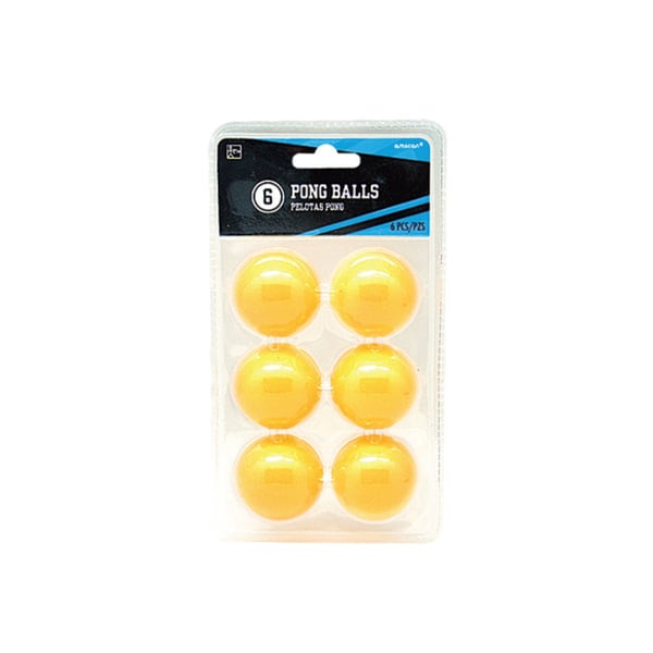 Table Tennis Balls, 6 pieces
