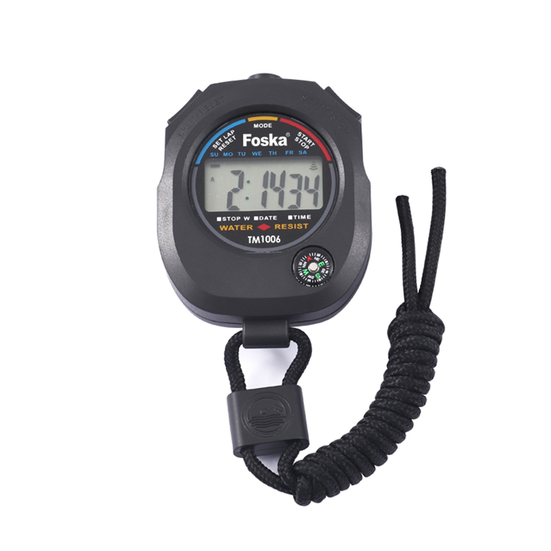 Foska Stopwatch, waterproof, with alarm