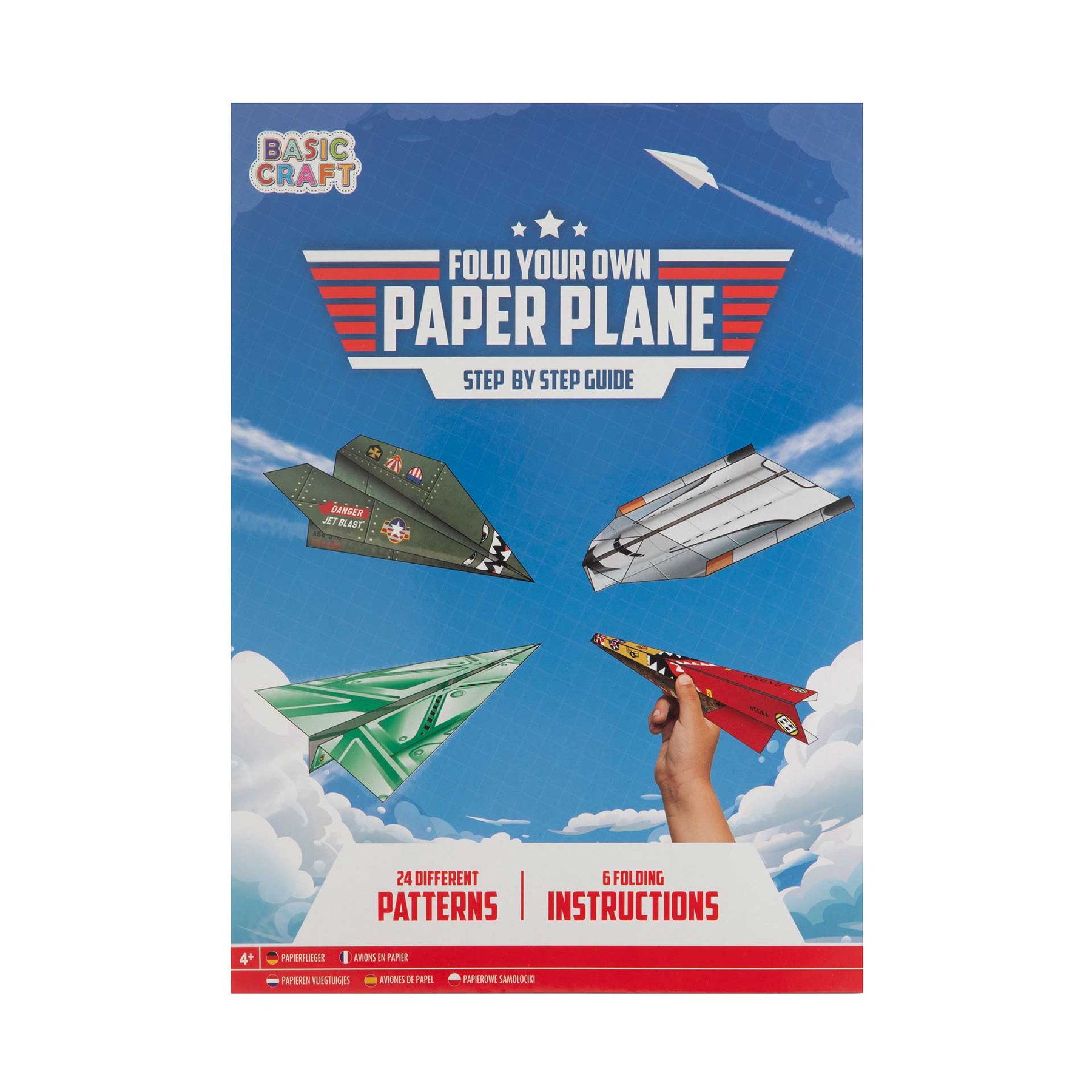 Moxy Paper Airplanes Folding Pad, 24 sheets
