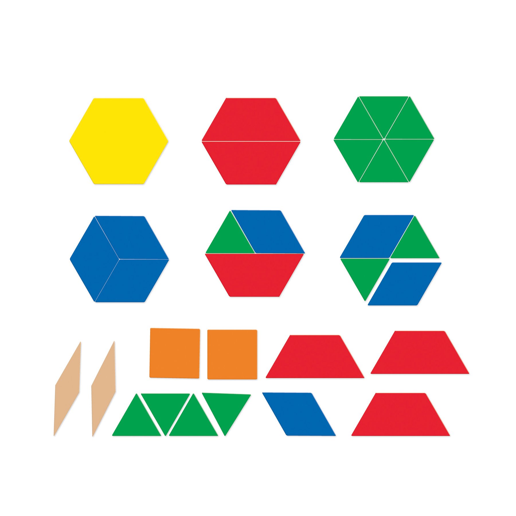 Learning Resources Magnetic Geometric Shapes, large
