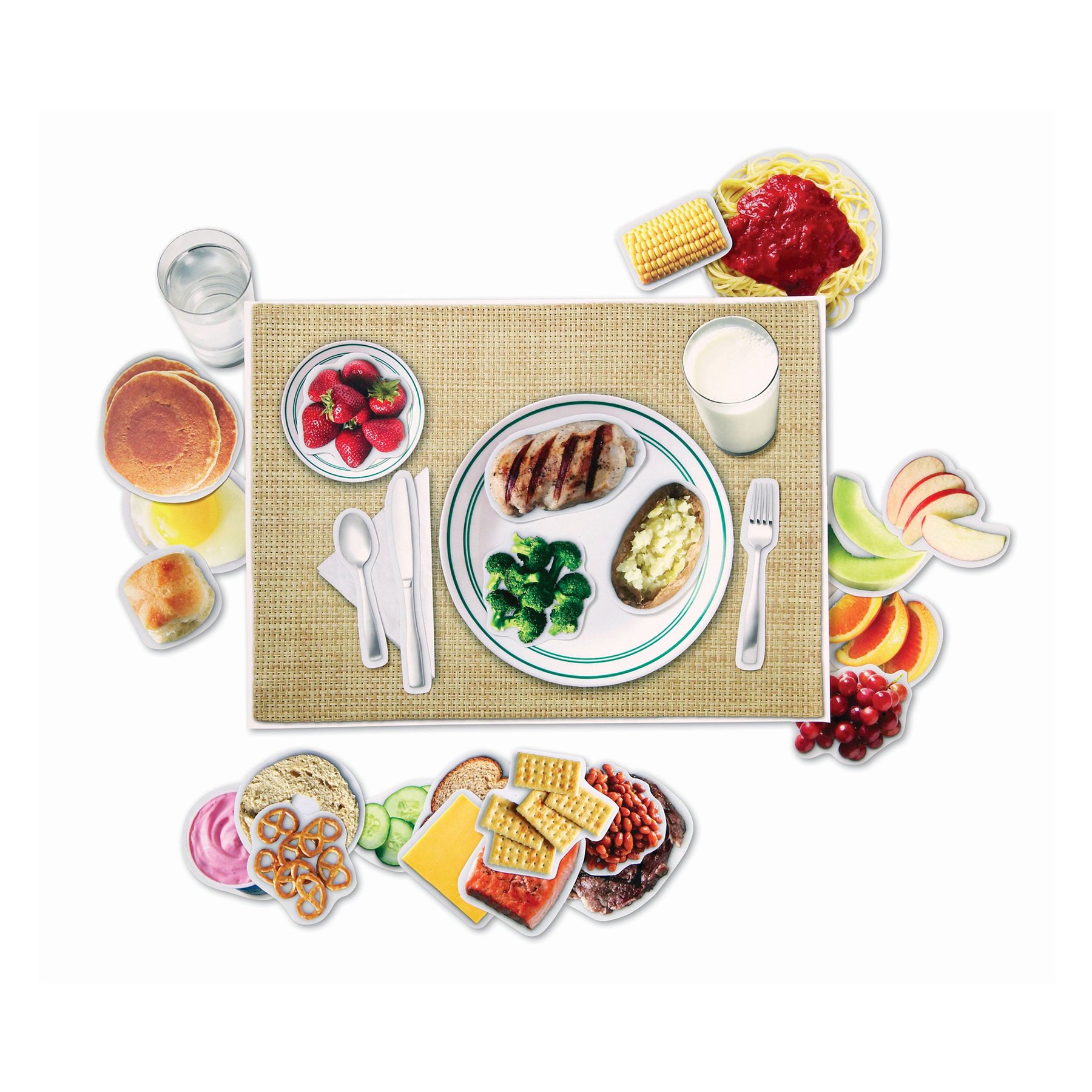 Learning Resources Magnets, healthy food, 36 pcs