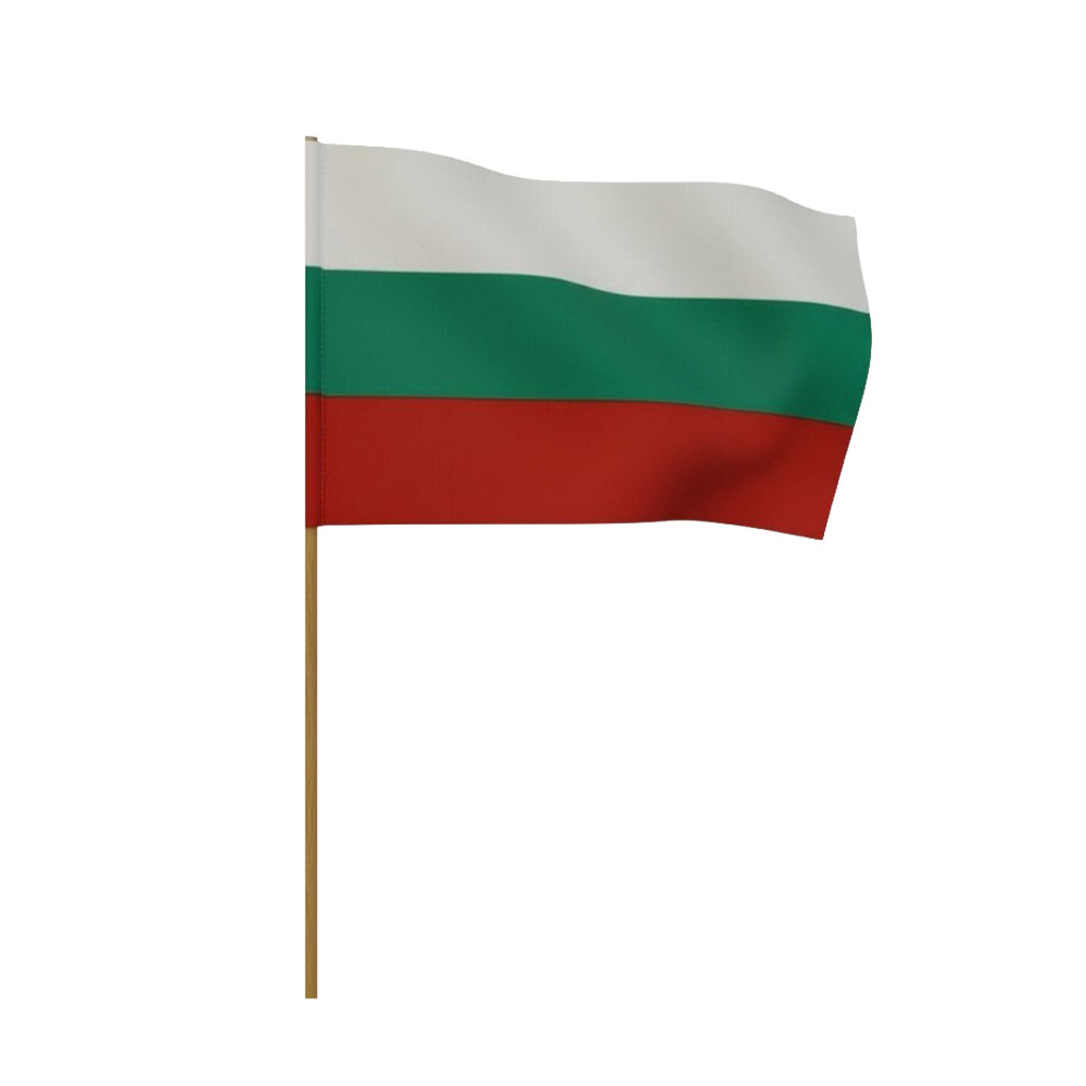 Bulgarian flag, 16 x 22 cm