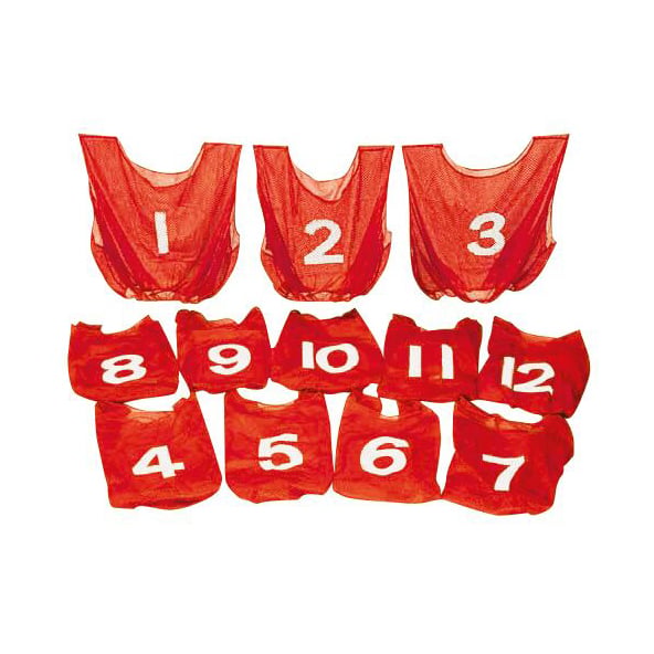 Nowa Szkola Training bib, with numbers, 12 pcs