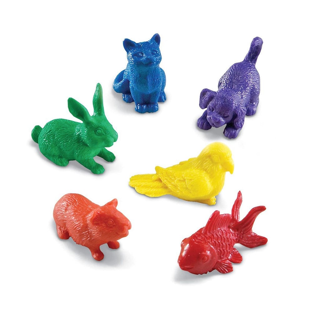 Learning Resources Counting domestic animals, 72 pieces