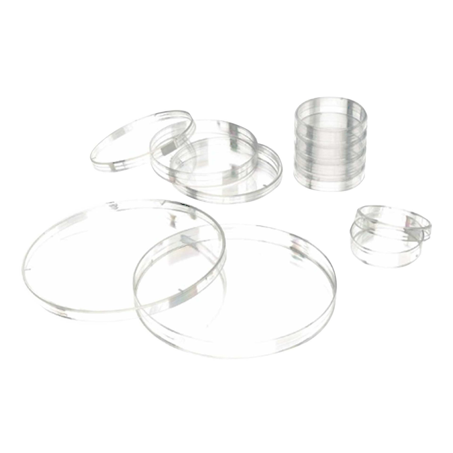Petri Dish, Plastic, Diameter 90 mm, 20 pcs