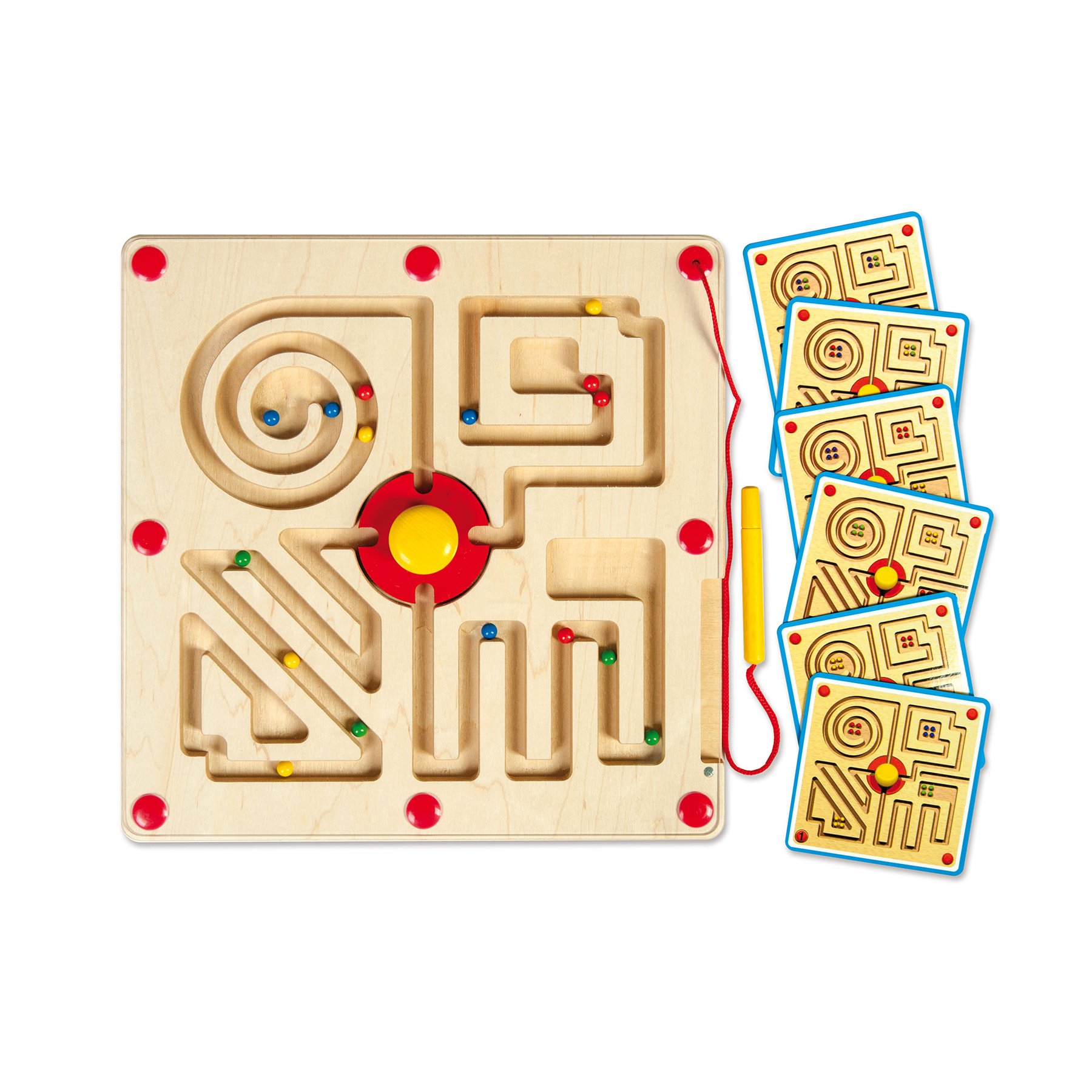 Nowa Szkola Maze board, 29.5 x 29.5 cm