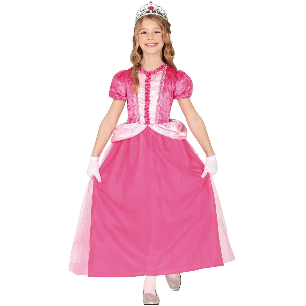 Princess costume, for children 10–12 years, pink