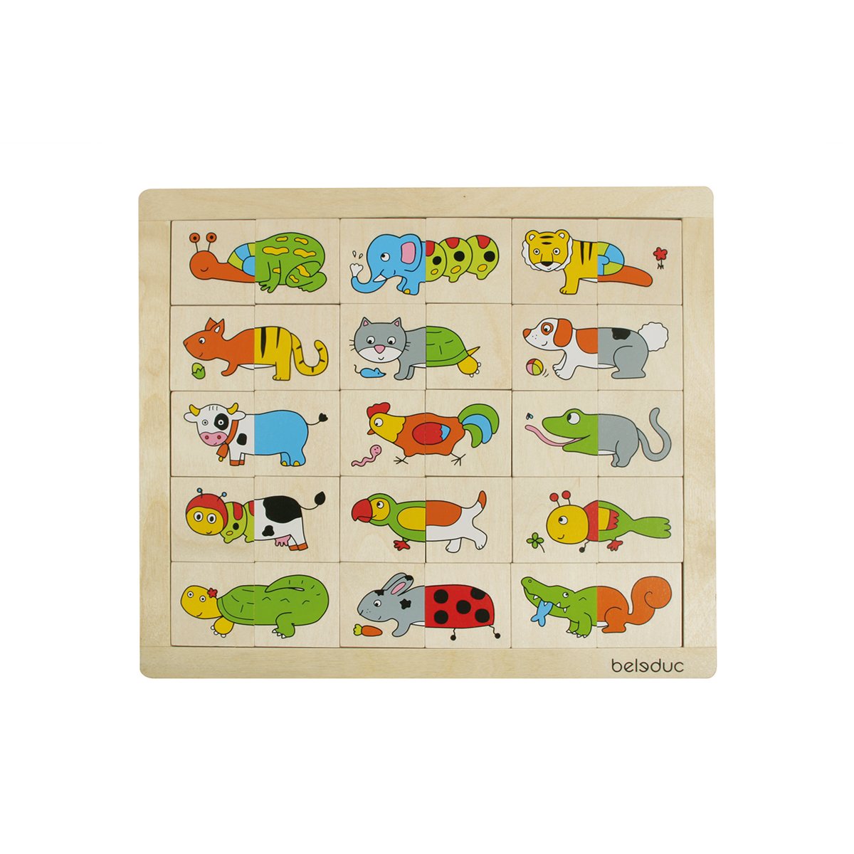 Beleduc Game Connect and Swap - animals