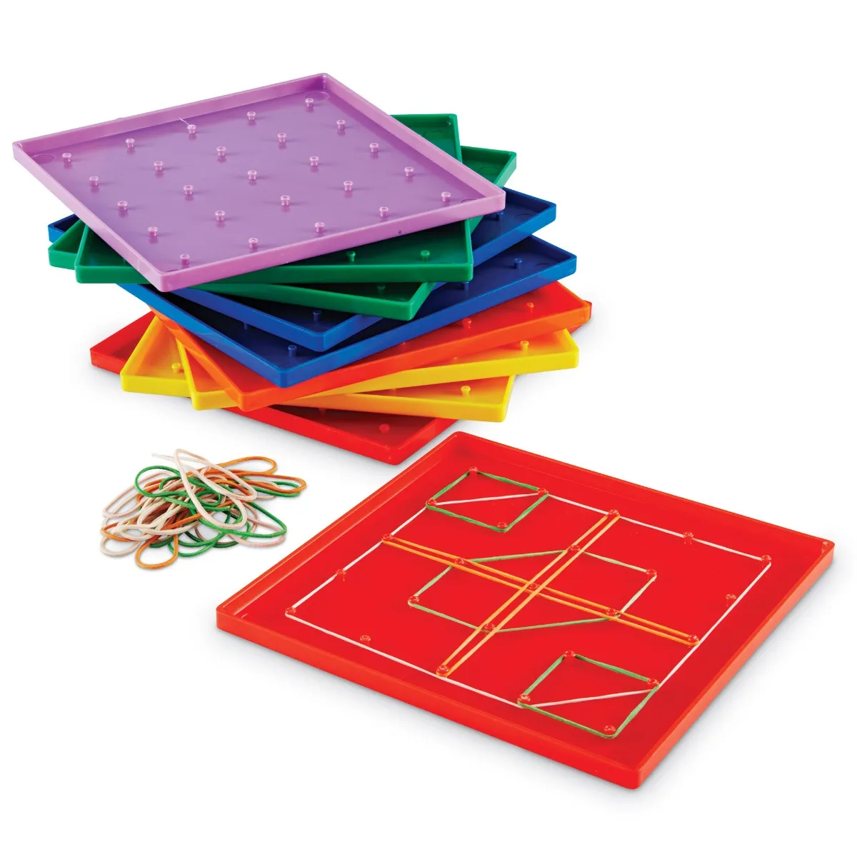 Learning Resources Geoboard Set, 10 pieces