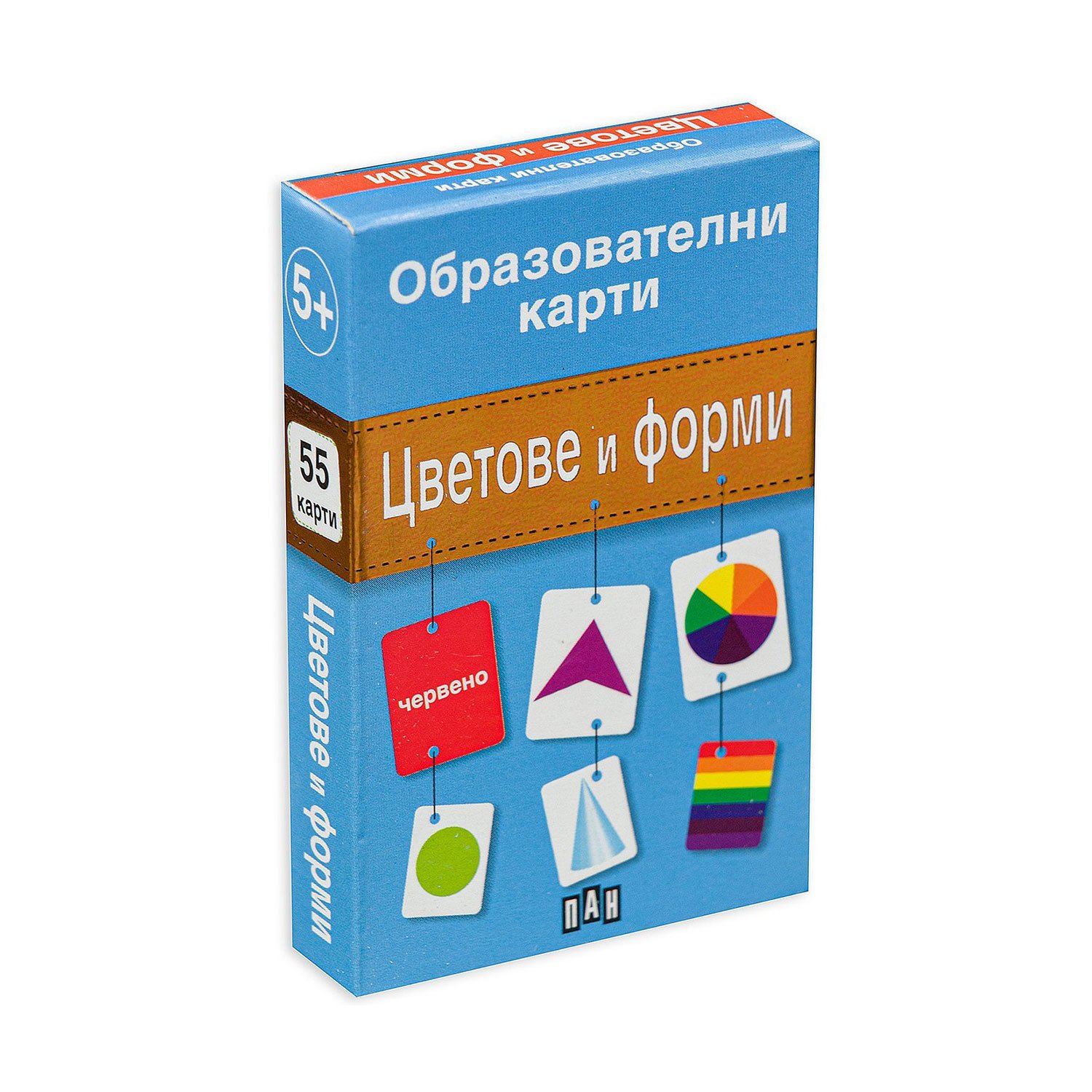 Educational cards - Colors and shapes