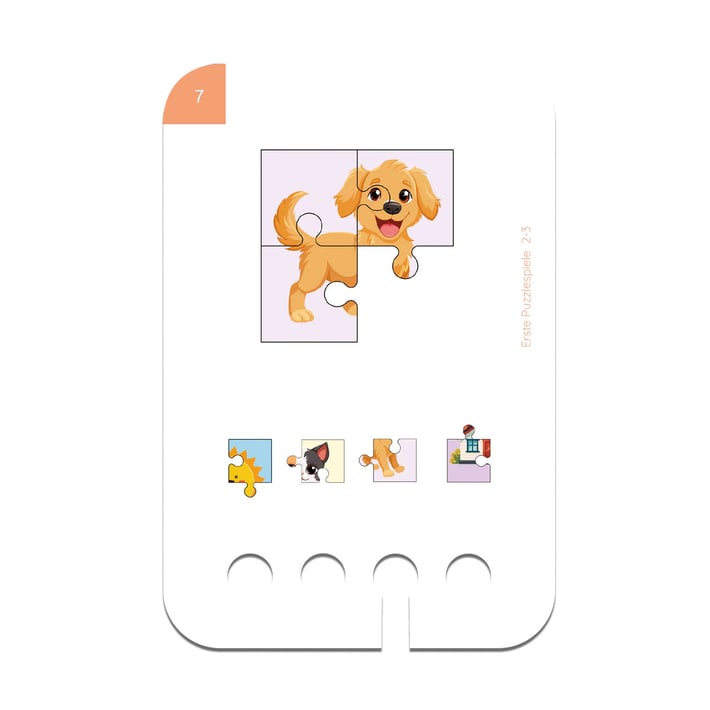 Educational Cards for Puncho Box – First Puzzles, 2–3 years