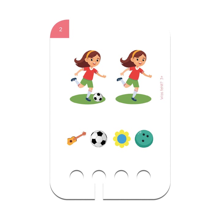 Educational Cards for Puncho Box – Find the Missing Part, 3+ years