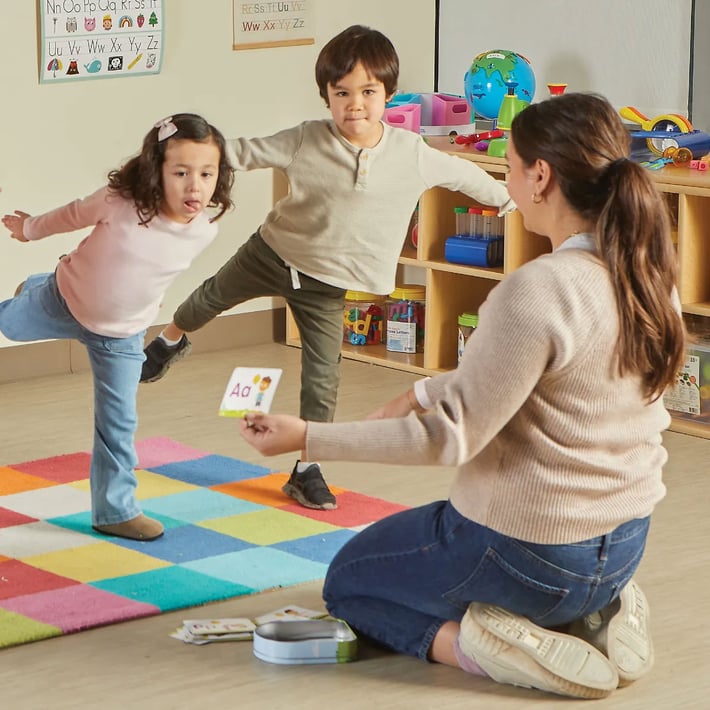 Learning Resources Комплект карти Йога за деца