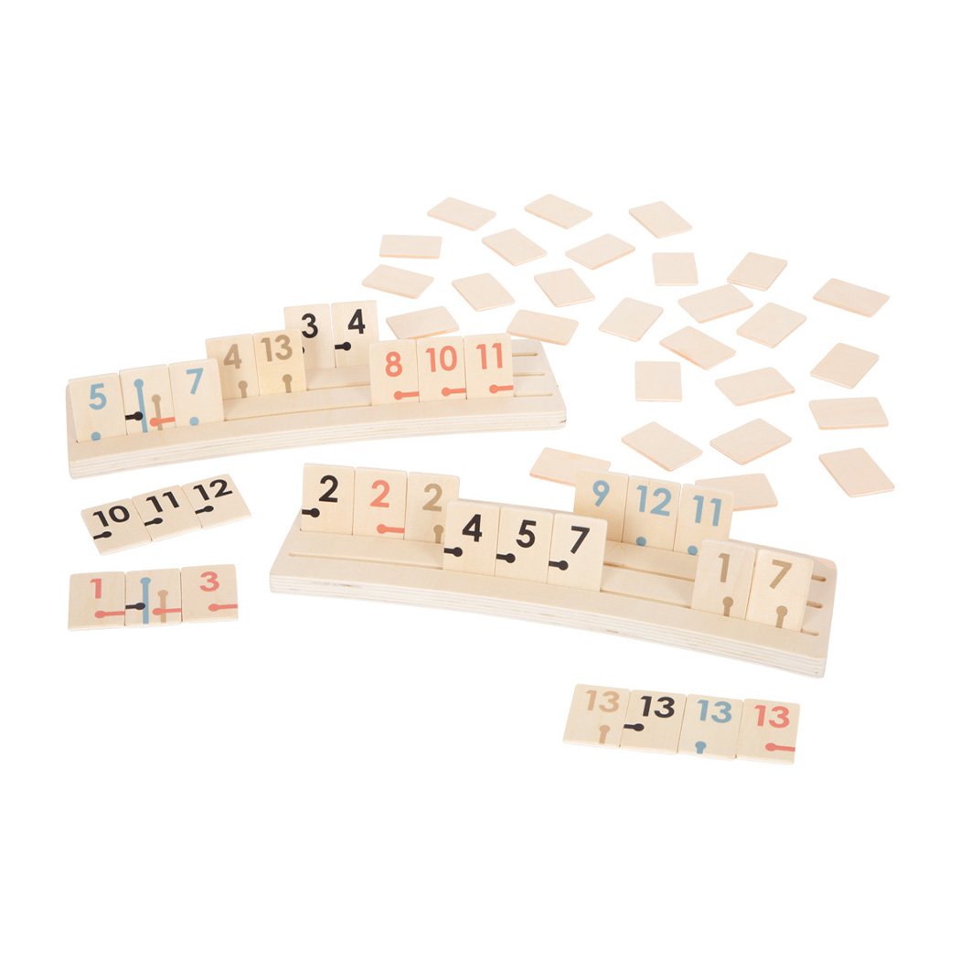 Small Foot Game Rummikub, Logic, Gold Edition
