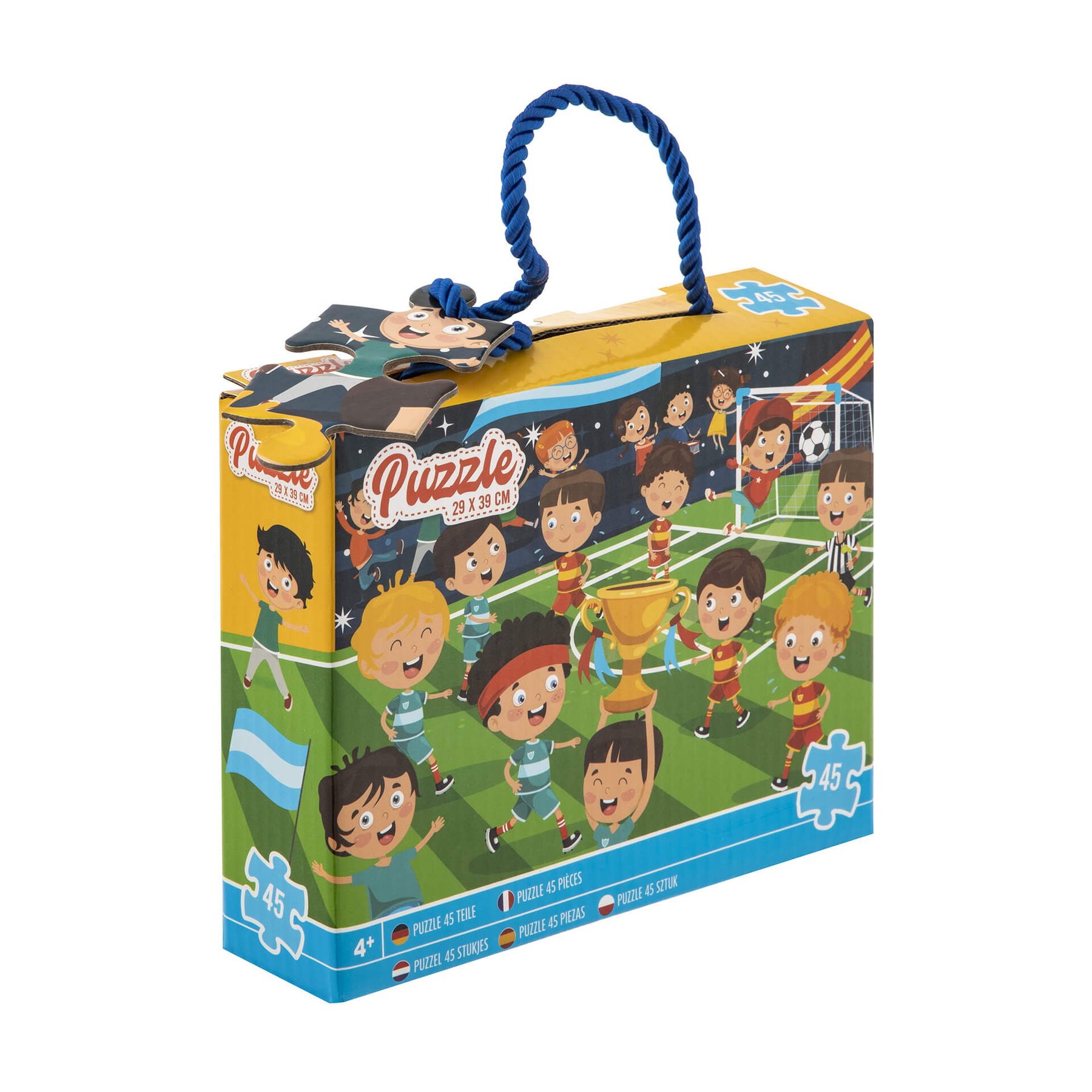 Moxy Puzzle for boys Football, 39 x 29 cm, 45 pcs