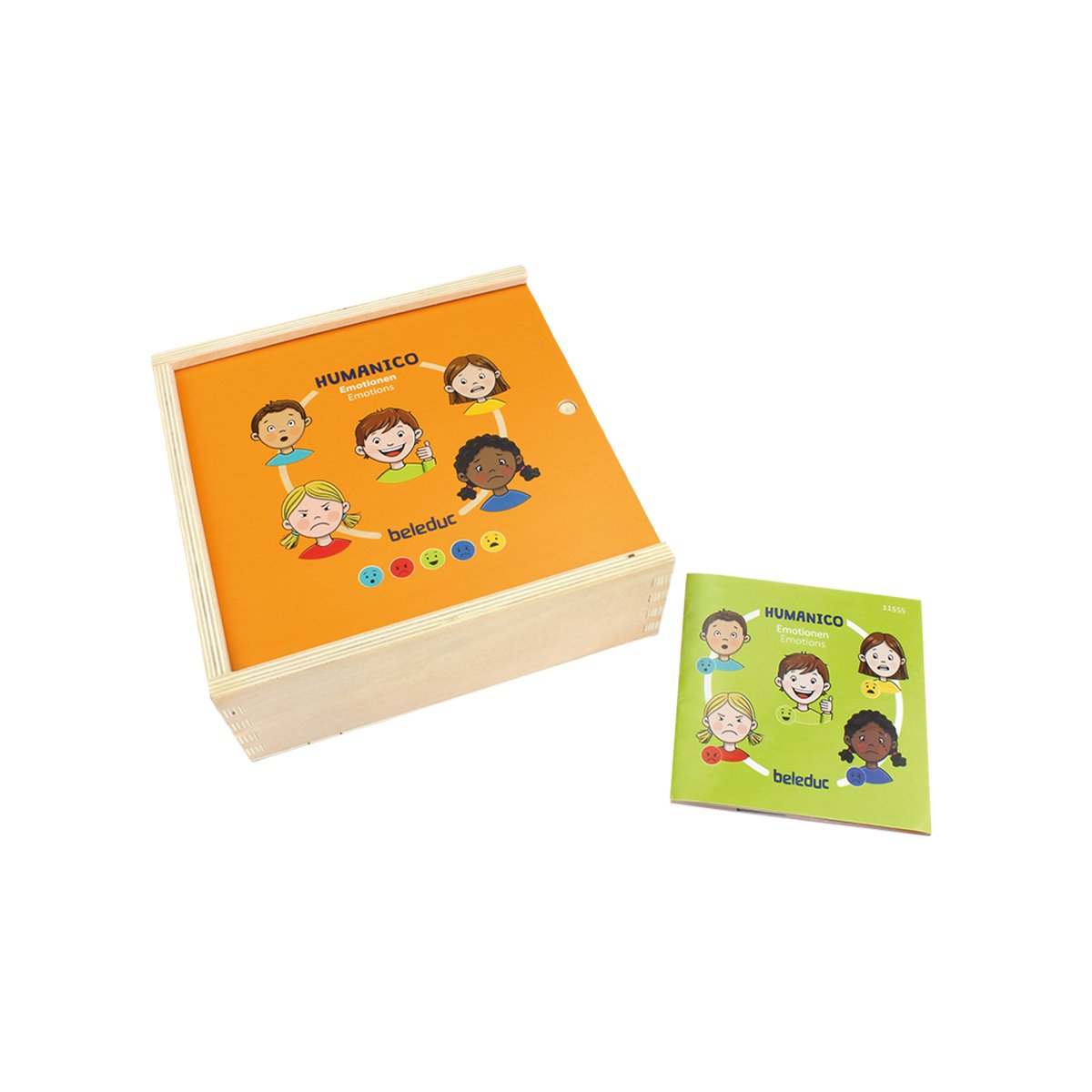 Beleduc Puzzle Emotions, wooden