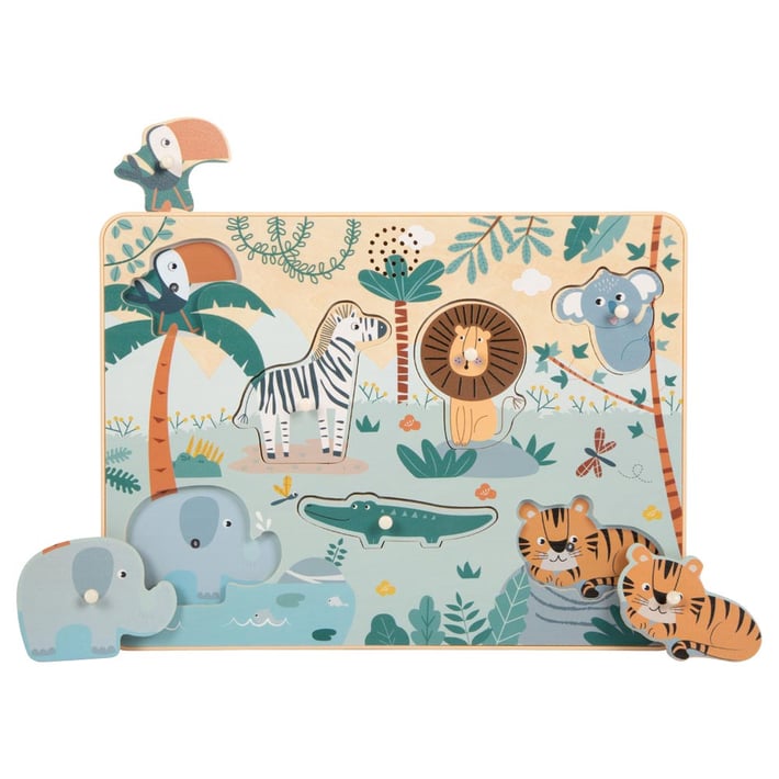 Small Foot Пъзел Сафари, музикален