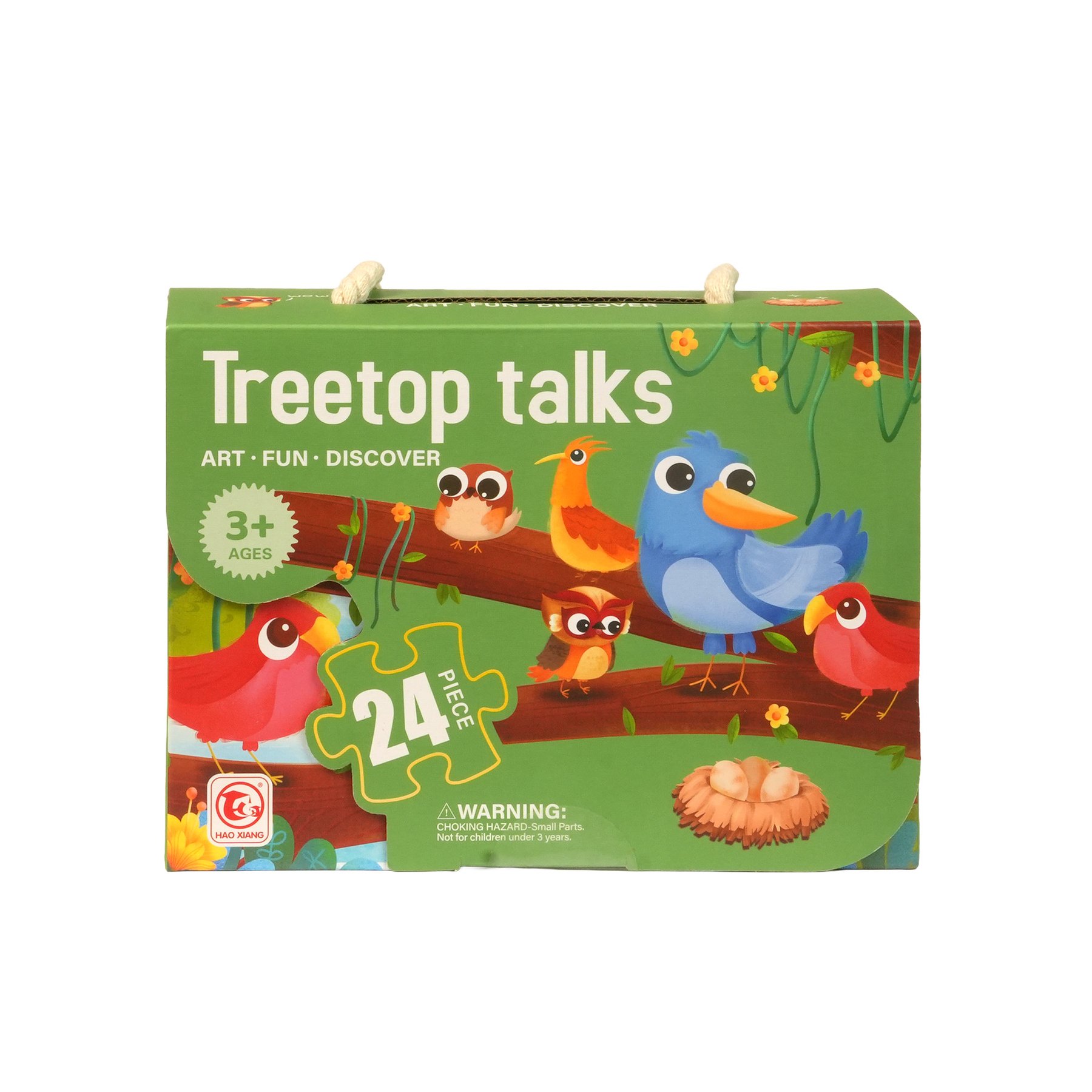 Foska Puzzle Animal Party, 24 pieces, 44 x 31 cm
