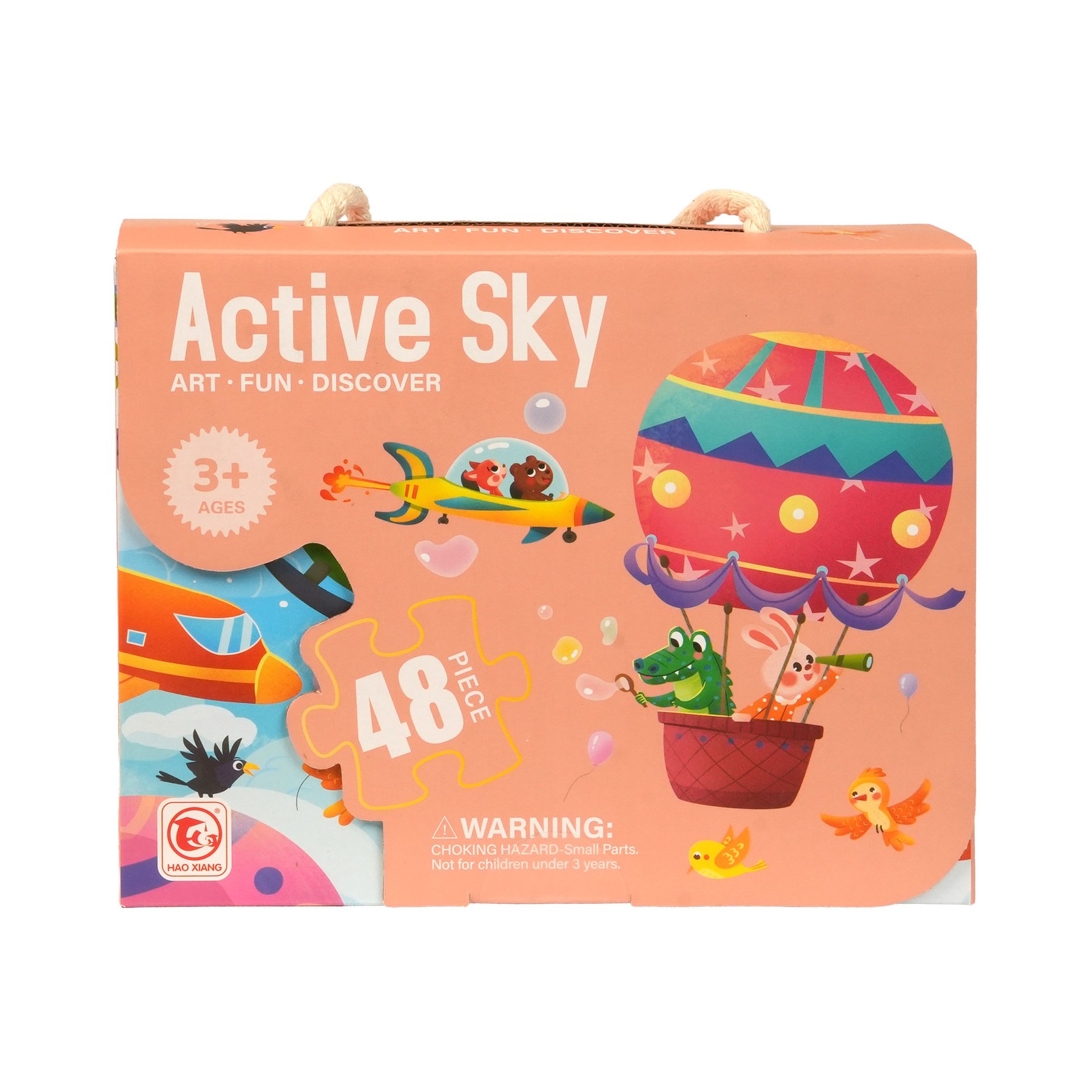 Foska Puzzle Adventures in the Sky, 48 pieces, 50 x 34 cm