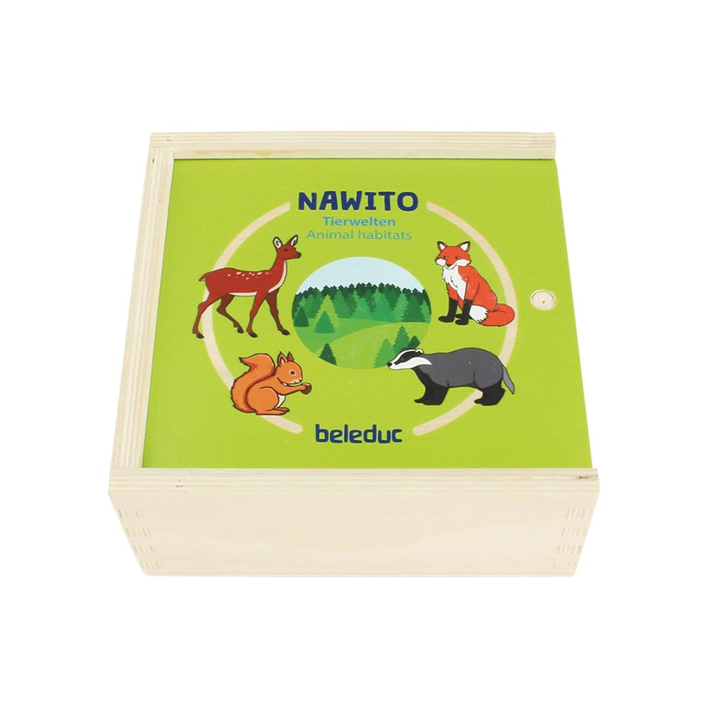 Puzzle Beleduc Habitats, wooden