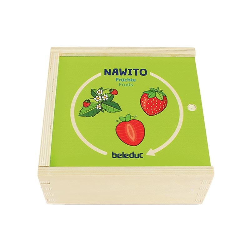 Puzzle Beleduc Fruits, wooden