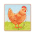 EDUPLAY WOODEN LAYERED PUZZLE CHICKEN LIFE CYCLE