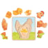 EDUPLAY WOODEN LAYERED PUZZLE CHICKEN LIFE CYCLE