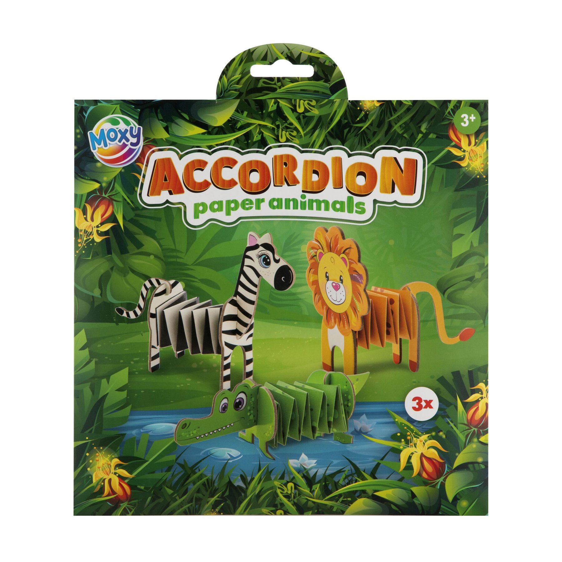 Moxy Make-Your-Own Jungle Animals from Paper Set