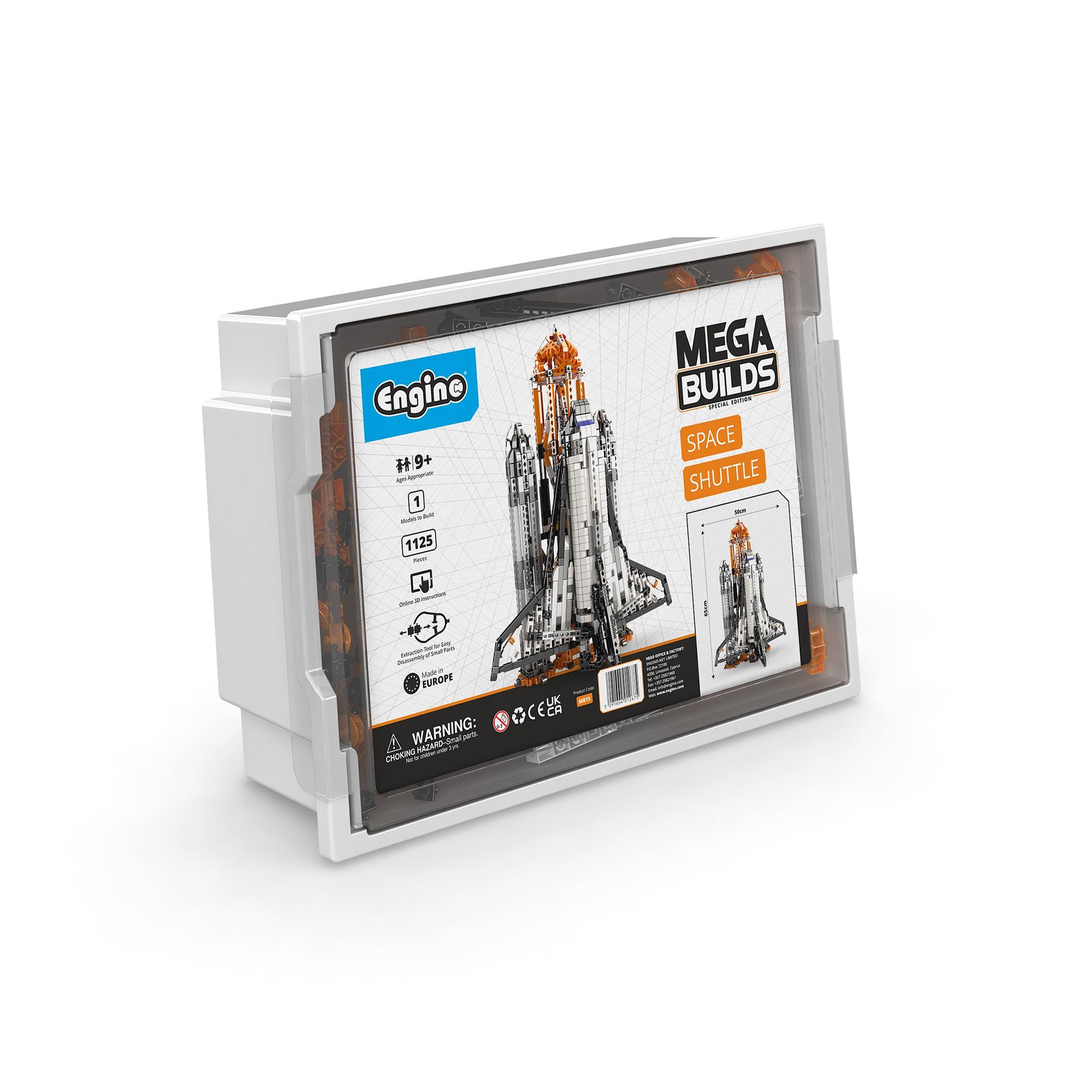 Engino Construction MB15 Mega Builds - Space Shuttle