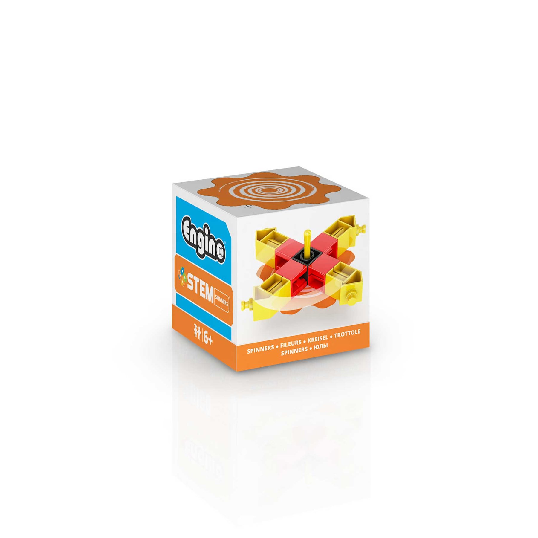 Engino Construction Set Stem – Spinner, orange