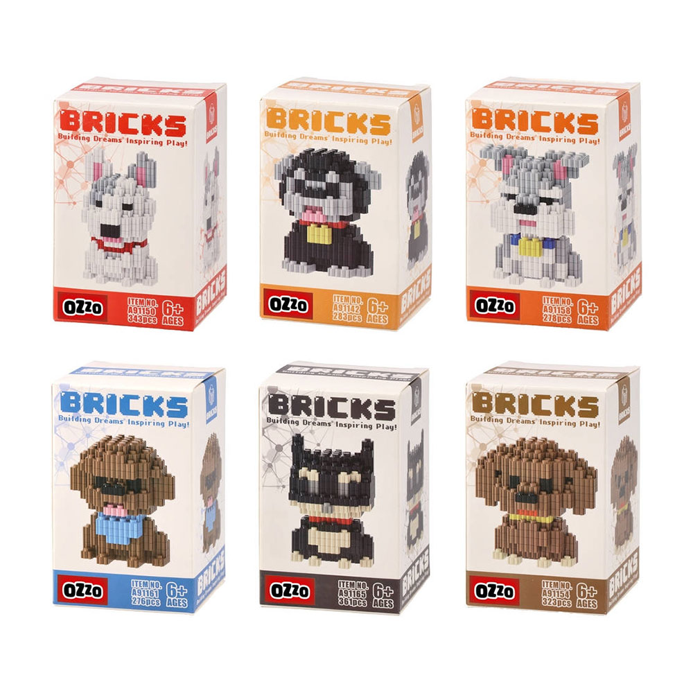 OZZO CONSTRUCTOR MINI DOG ASSORTED